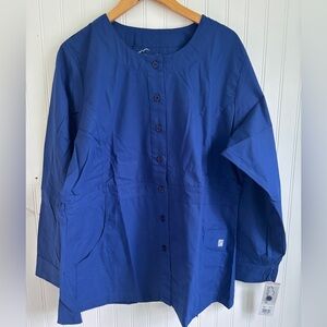 Butter Soft Blue Button-Up Jacket NWT